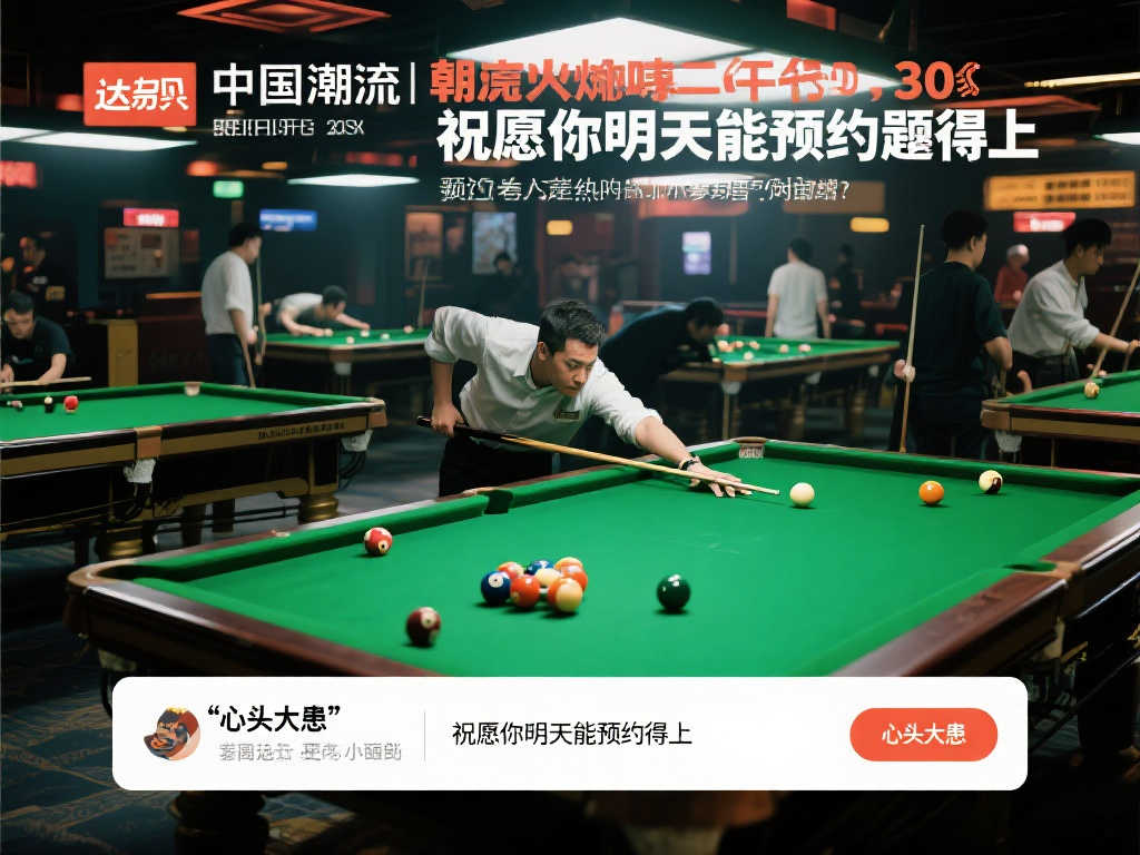 达赫迪:中国台球厅达30万家,预约明天球桌好运! 达赫迪:中国台球厅达30万家,预约明天球桌好运!